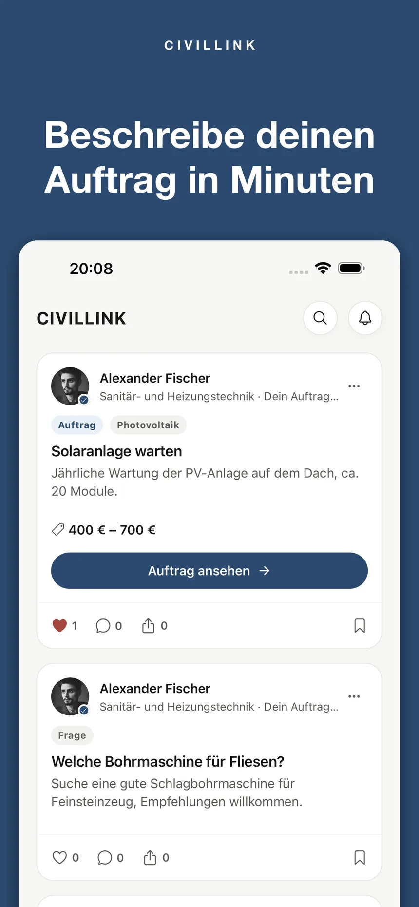 CivilLink Feed